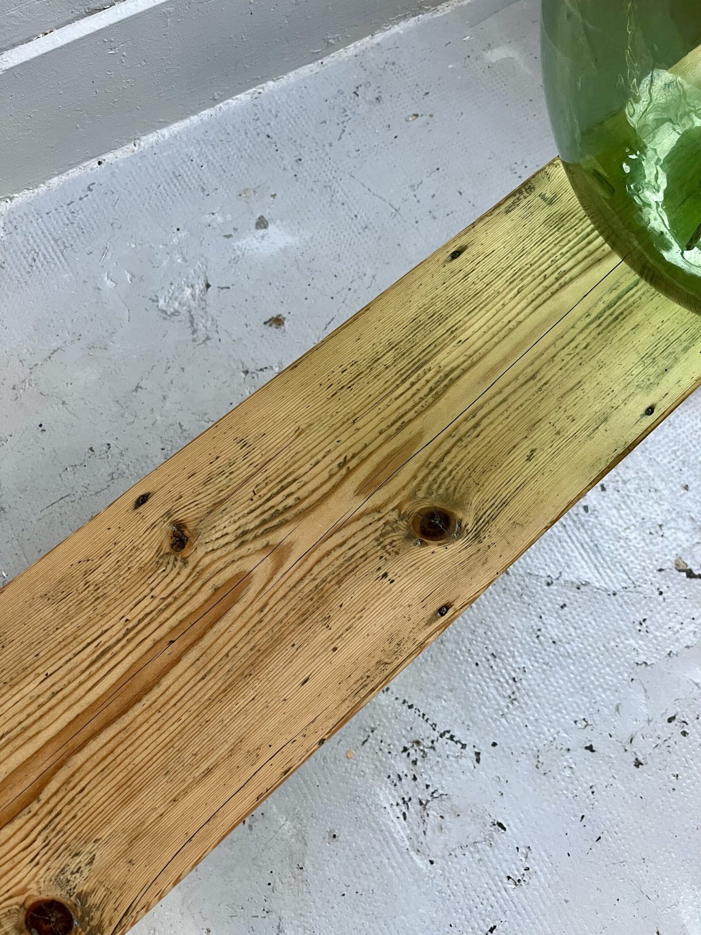 Banc ancien en bois patiné  Meubles Patine