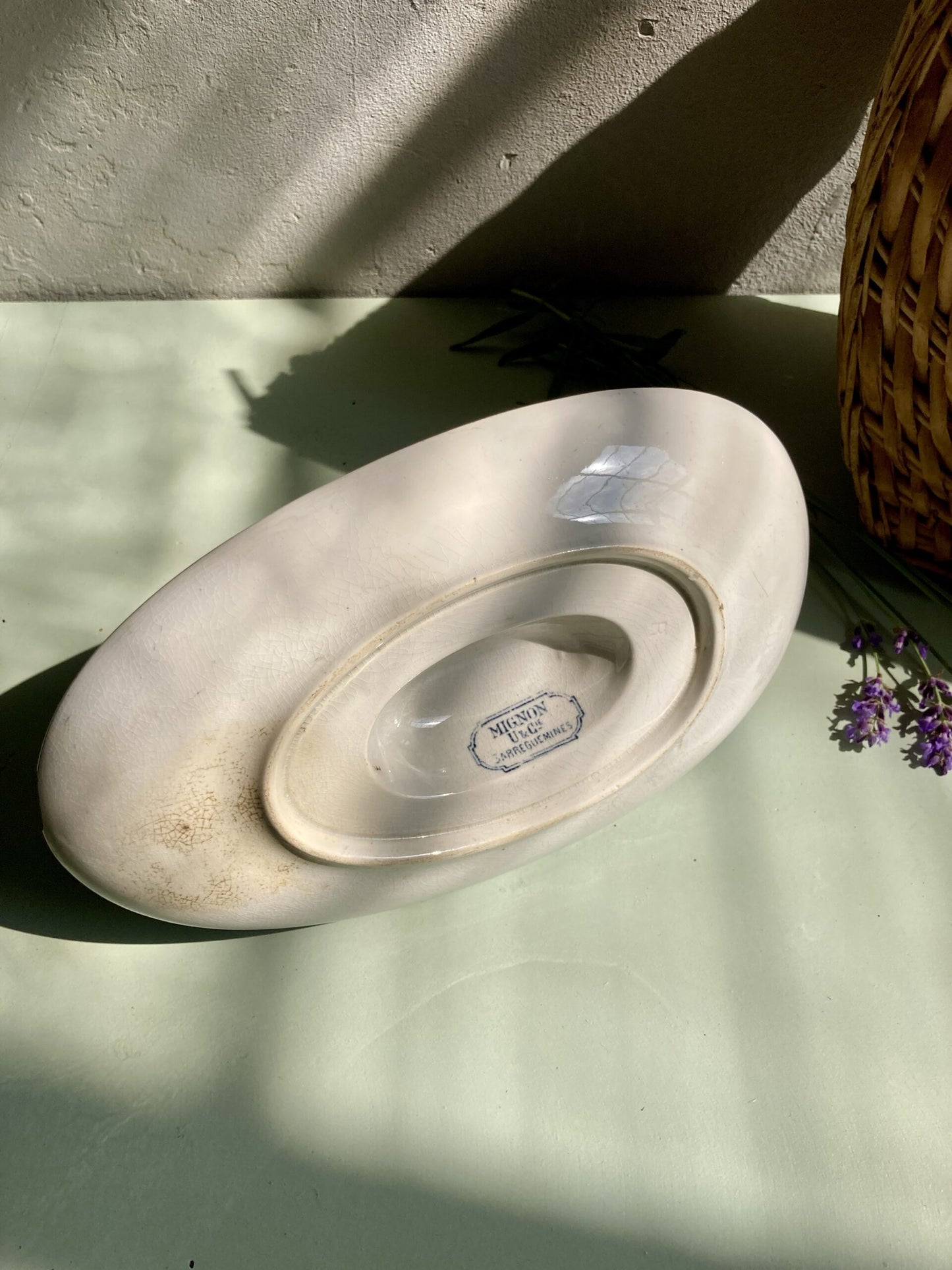 Saucière Sarreguemines modèle Mignon