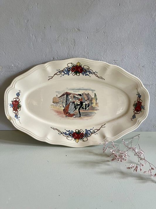 Petit plat Sarreguemines modèle Obernai