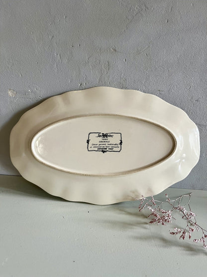 Petit plat Sarreguemines modèle Obernai
