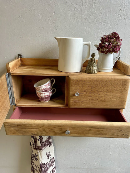 Étagère murale de cuisine en bois