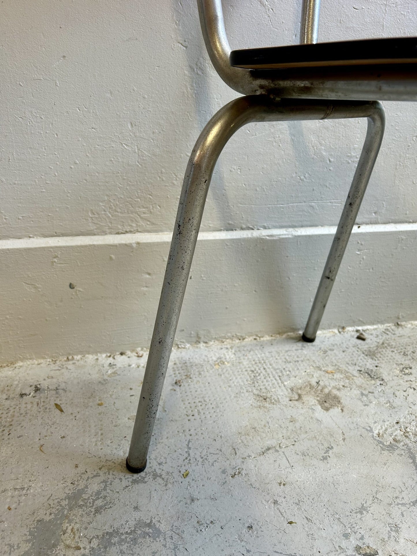 Chaises Formica rouge lot de 3