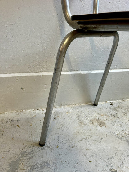 Chaises Formica rouge lot de 3