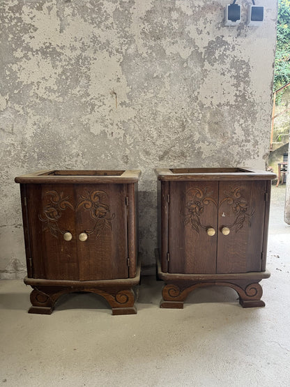 Lot de 2 chevets  art déco