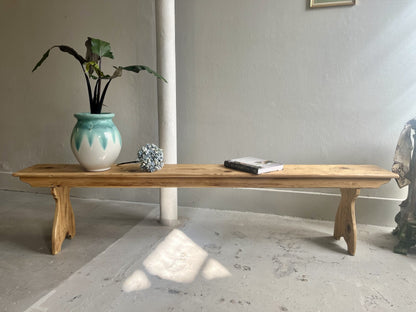 Banc ancien en sapin  Meubles Patine
