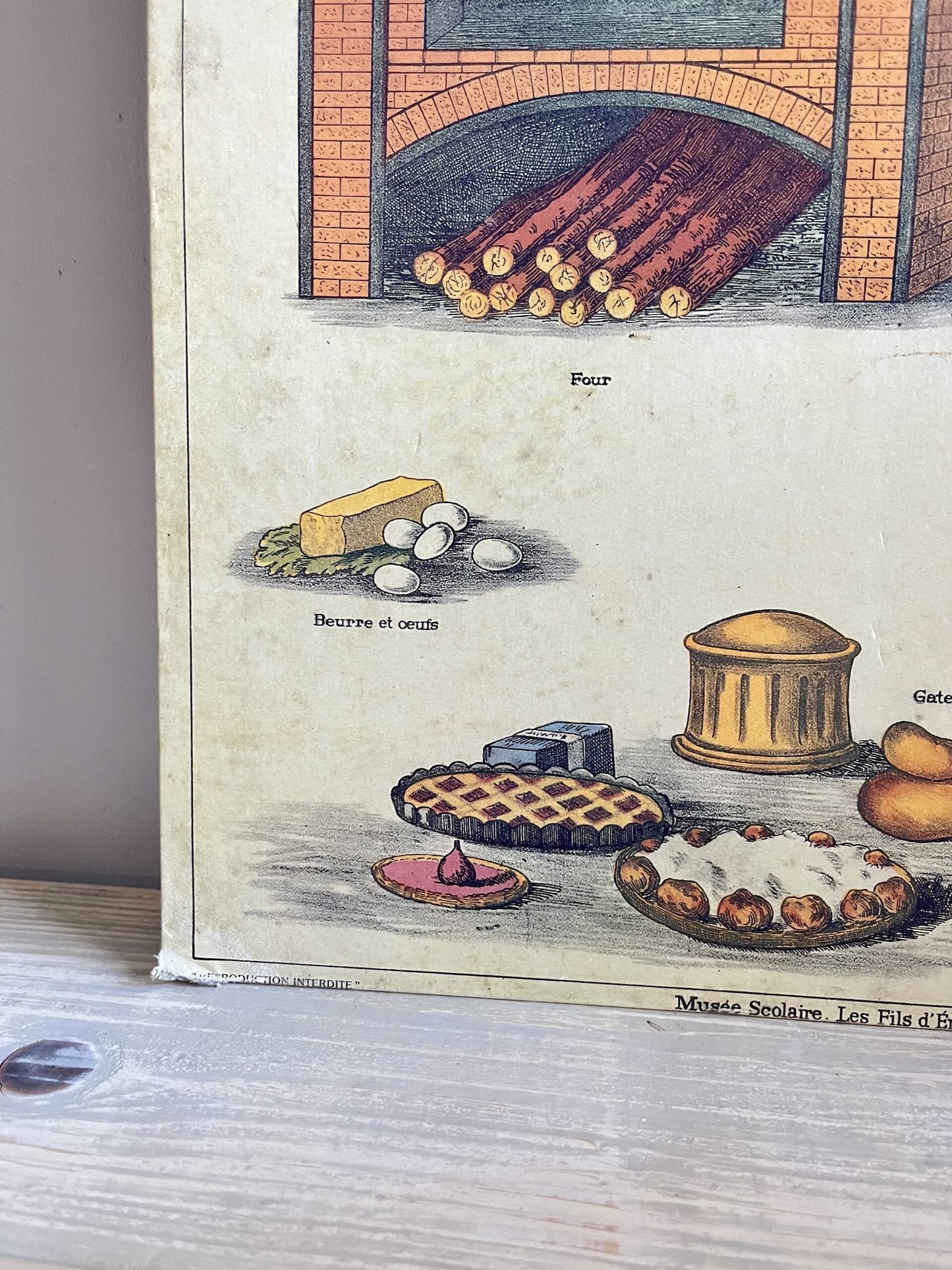 Affiche pain Deyrolle