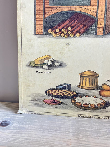 Affiche pain Deyrolle