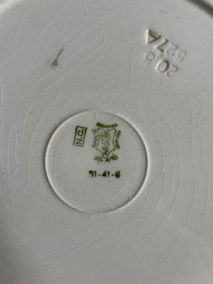 3 assiettes à dessert Ceramica Richard