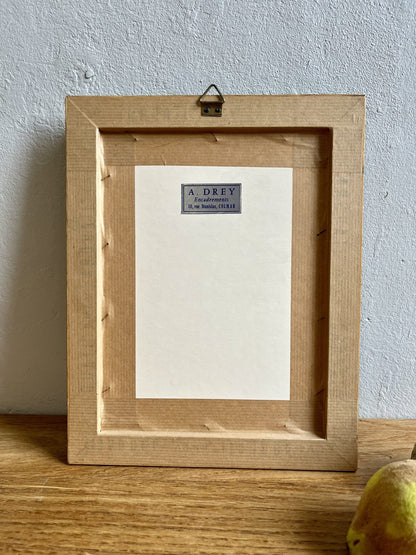 Portrait ancien “Le petit filateur”