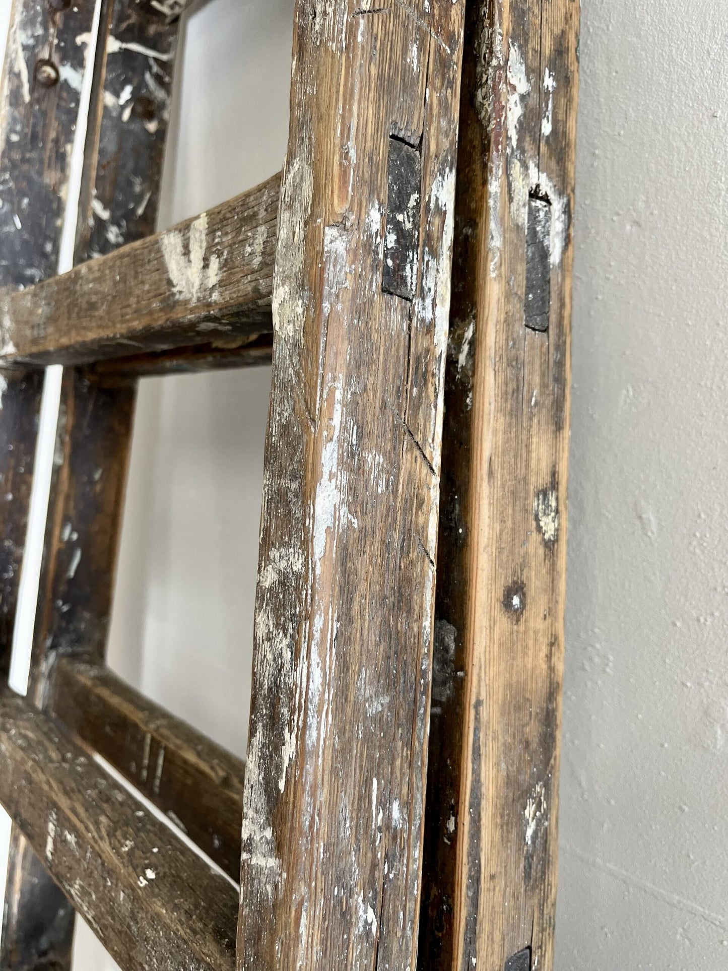 Échelle ancienne en bois – échelle de peintre vintage