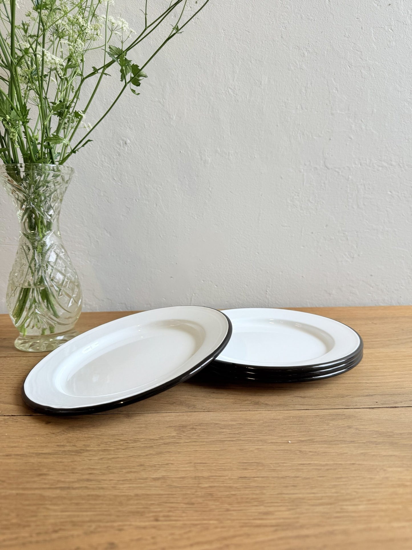 Petite assiette plate argon - lot de 4