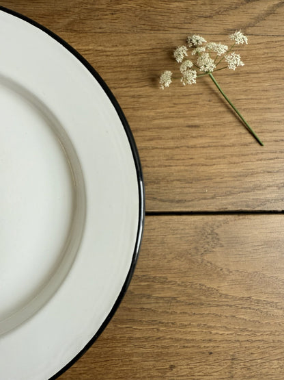 Grande assiette plate argon - lot de 4