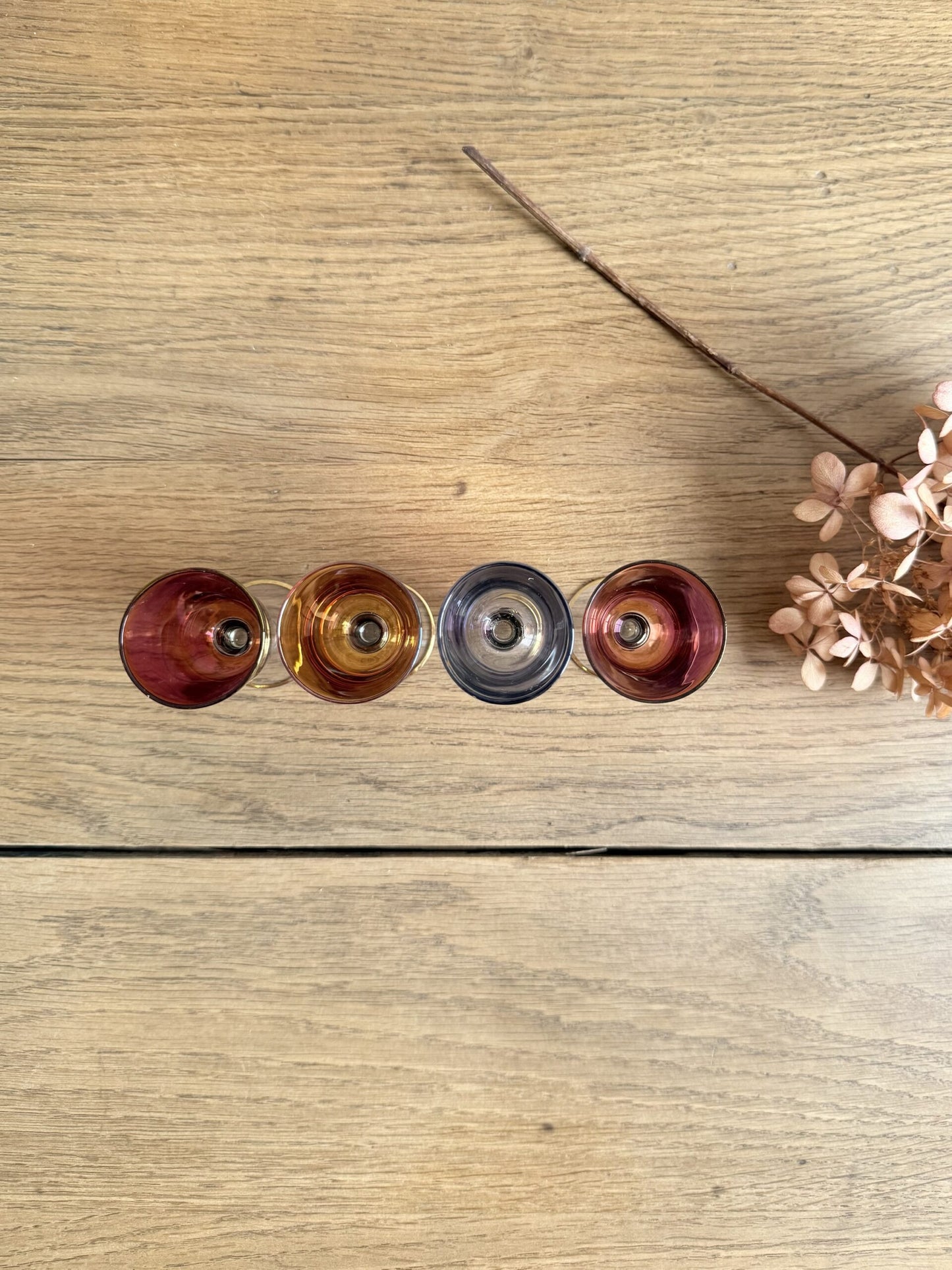 Lot de 4 verres à digestif