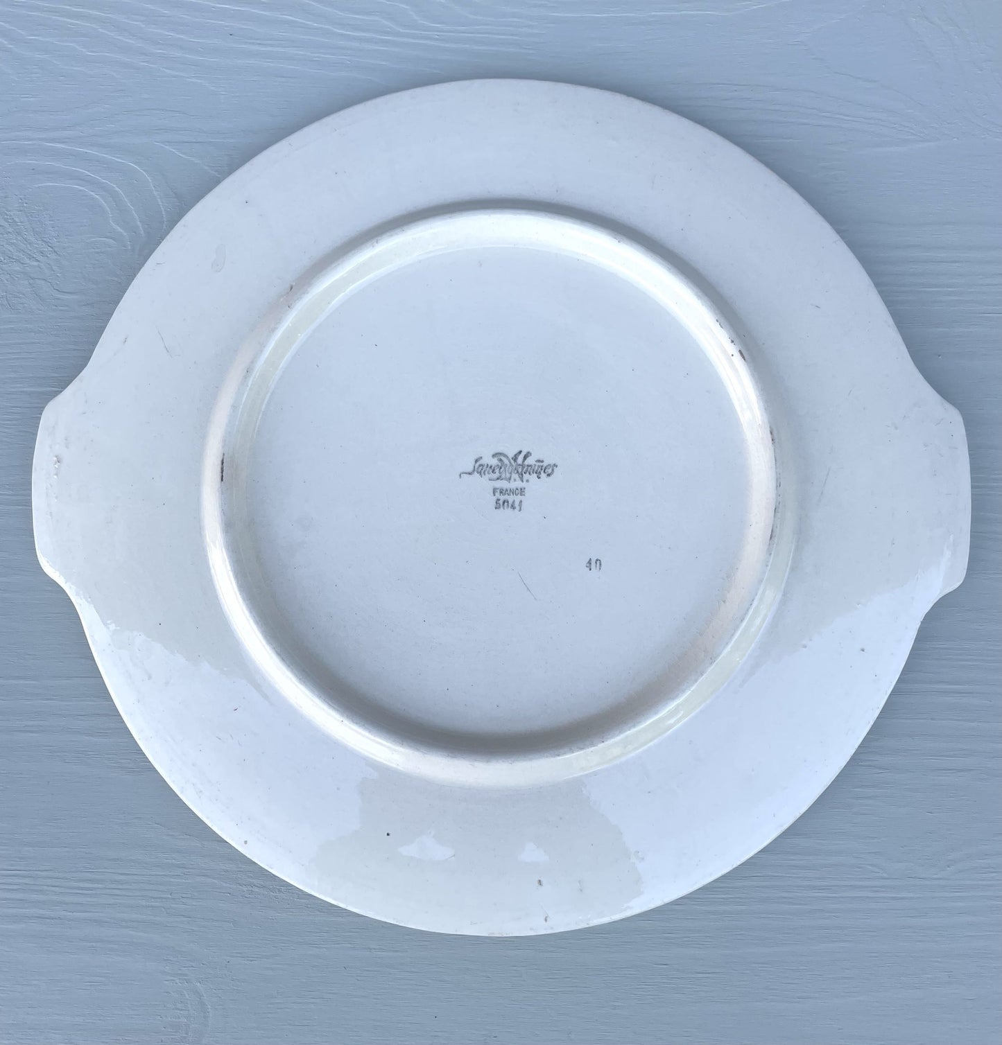 Plat à tarte Sarreguemines