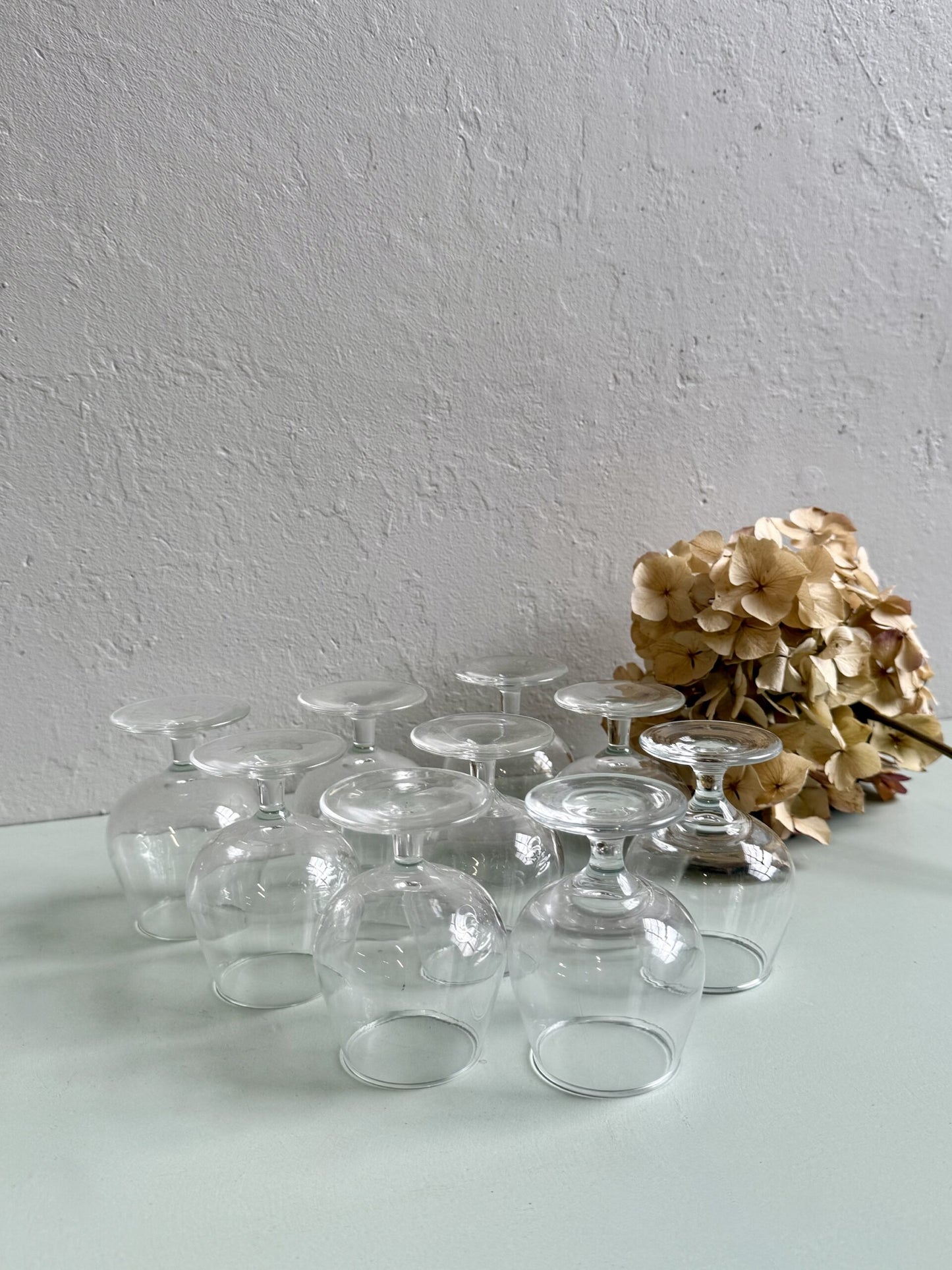 9 verres à dégustation