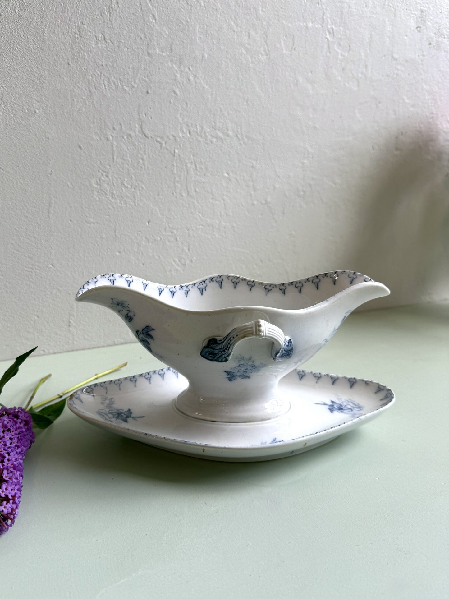 Saucière Sarreguemines modèle Flore