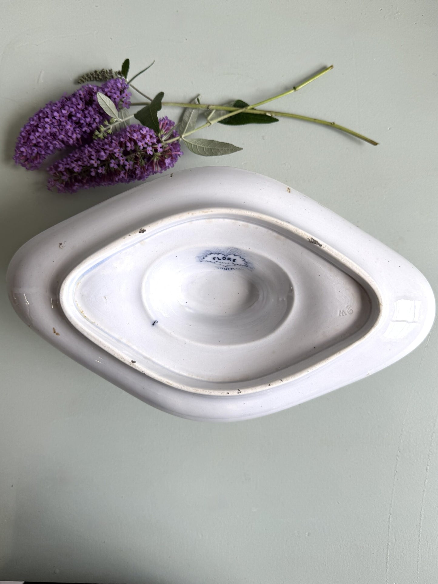 Saucière Sarreguemines modèle Flore