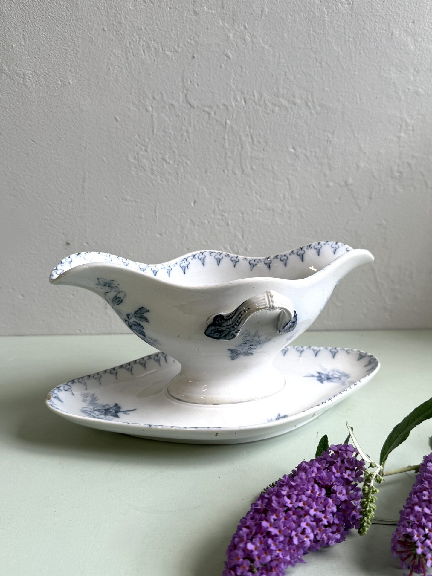 Saucière Sarreguemines modèle Flore