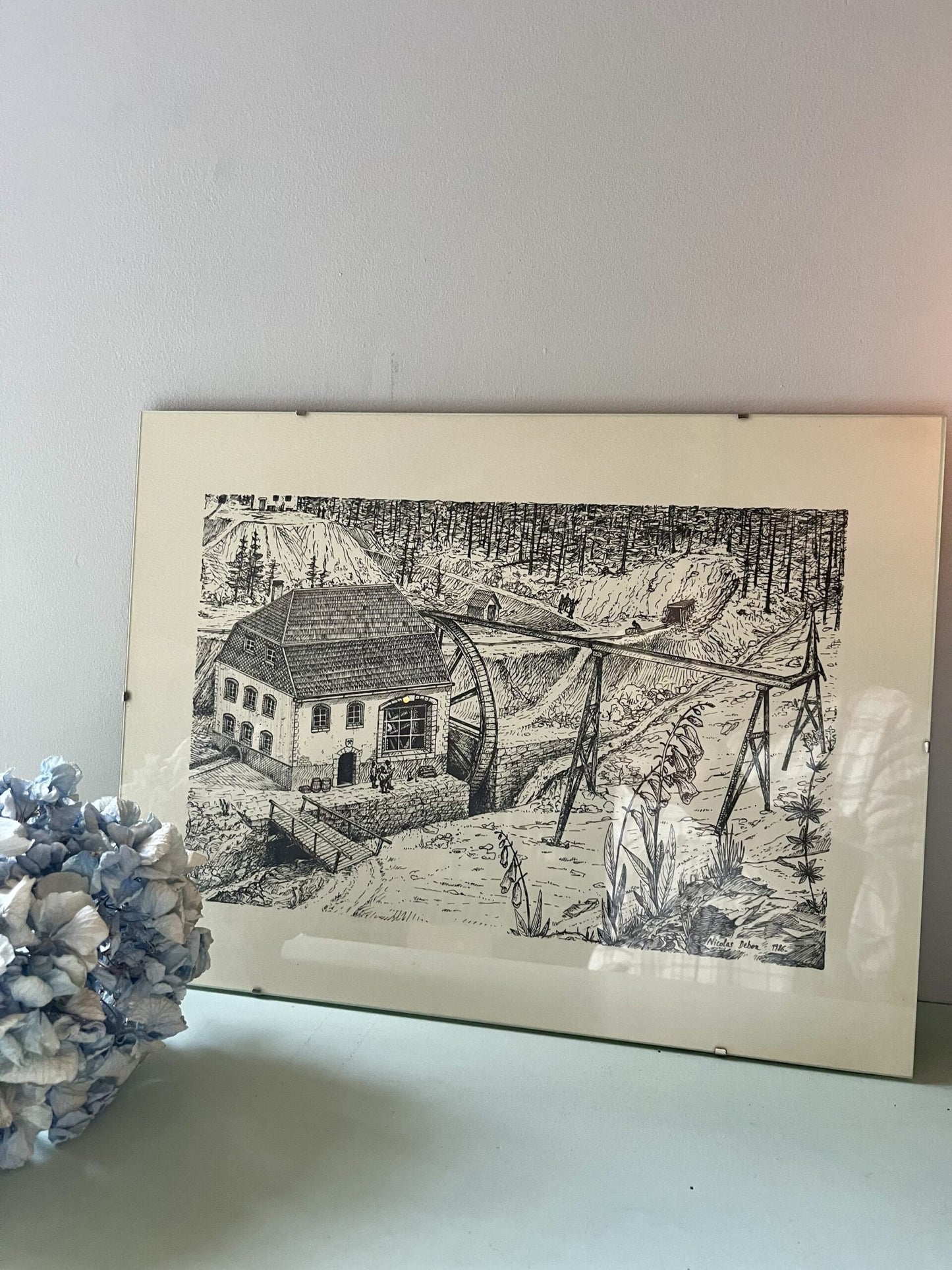 Gravure «Nicolas Debon »