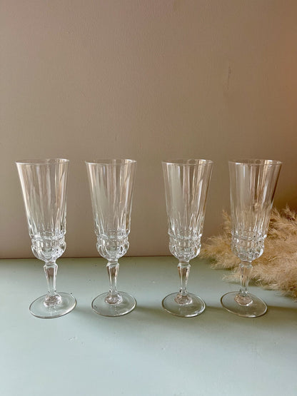 Flûtes Luminarc - lot de 4 pièces