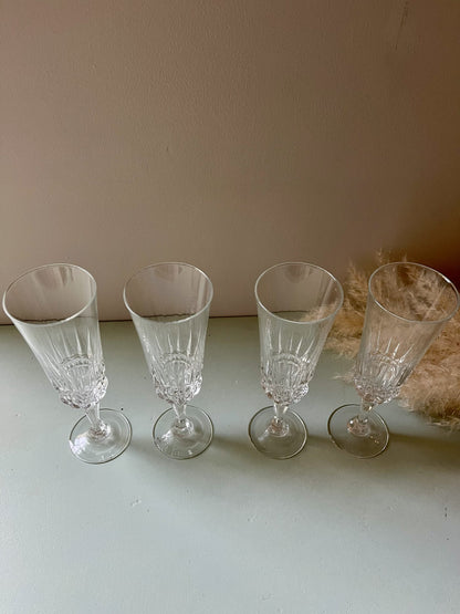 Flûtes Luminarc - lot de 4 pièces