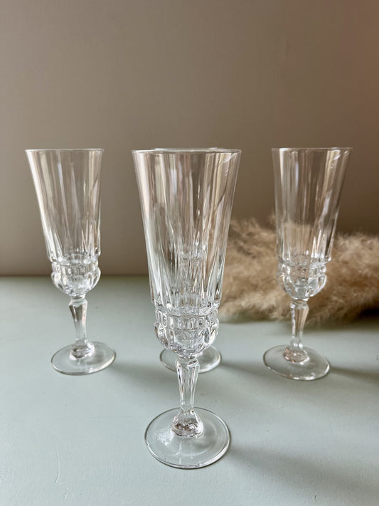 Flûtes Luminarc - lot de 4 pièces