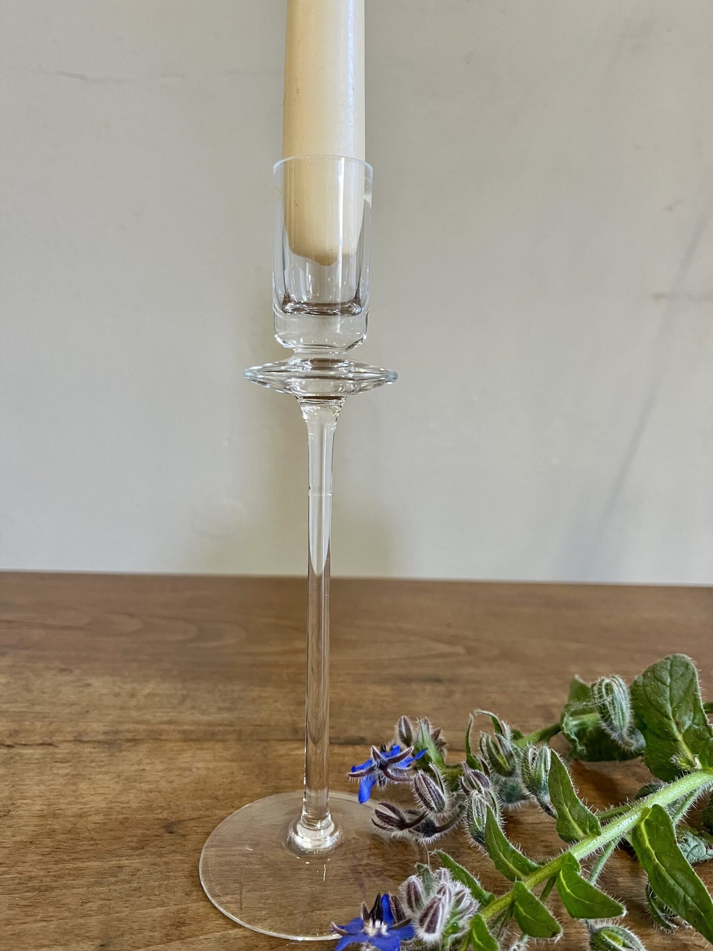 Bougeoirs en cristal