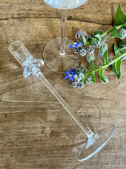 Bougeoirs en cristal