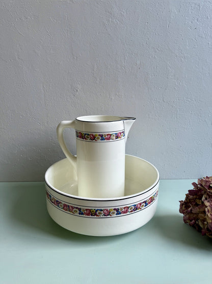 Vasque et broc de toilette