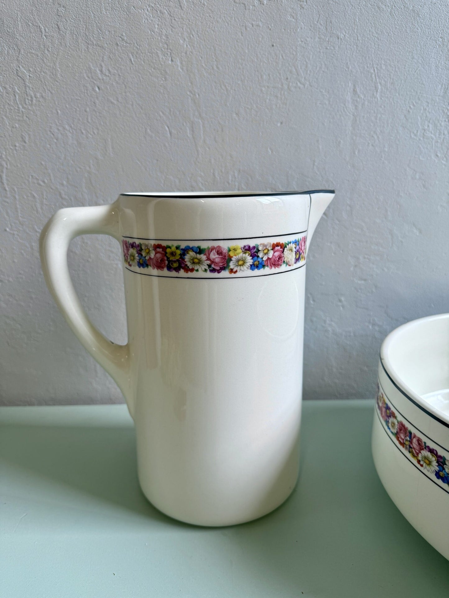 Vasque et broc de toilette