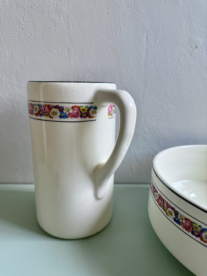 Vasque et broc de toilette