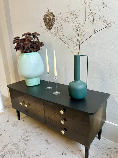 Buffet laqué plateau noir