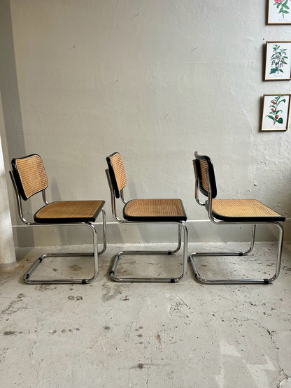 Chaises d’inspiration Marcel Breuer B32/ Cesca