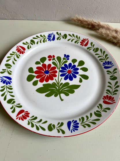 Grande assiette décorative