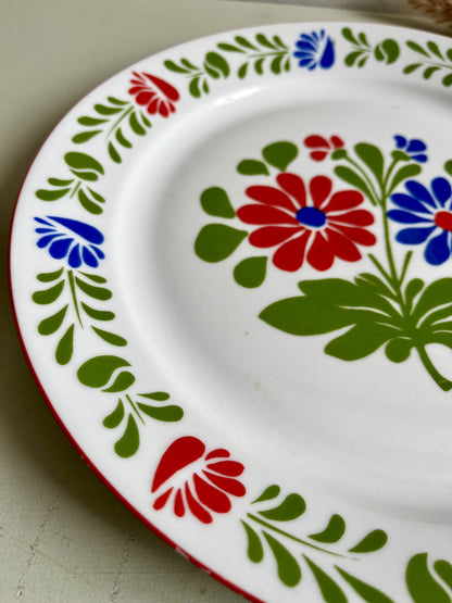 Grande assiette décorative