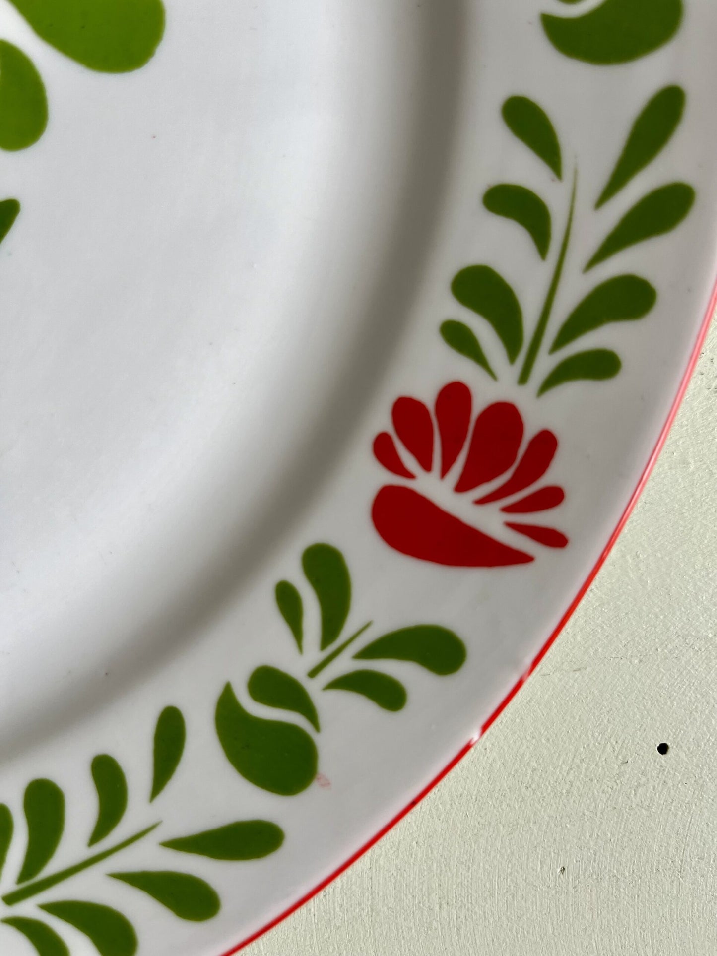 Grande assiette décorative