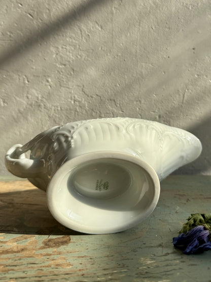 Saucière en porcelaine de Limoges