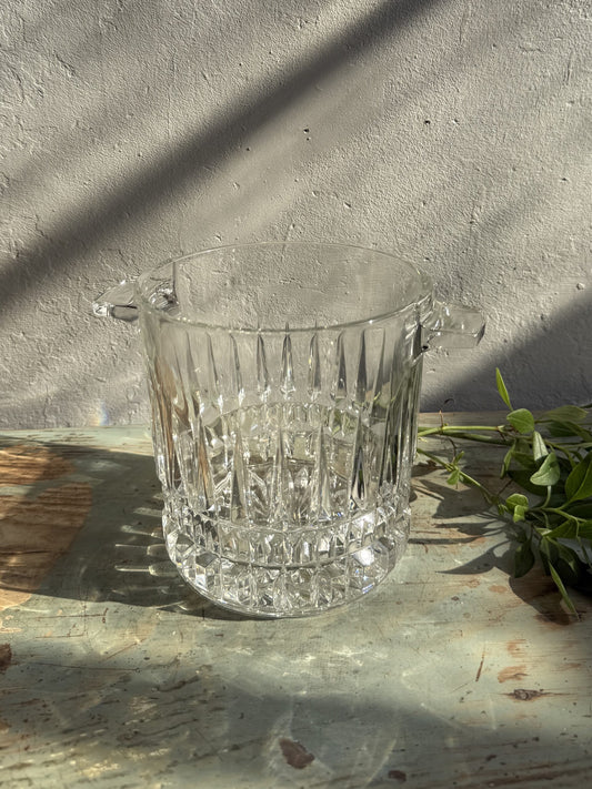 Seau à glaçon en verre