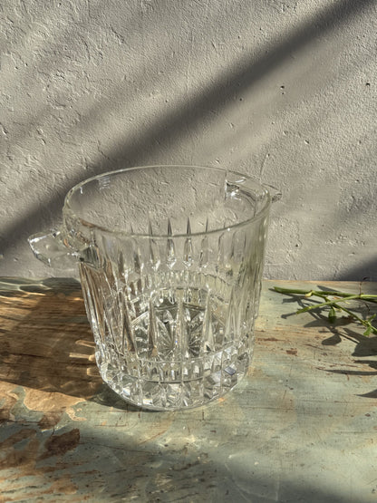 Seau à glaçon en verre