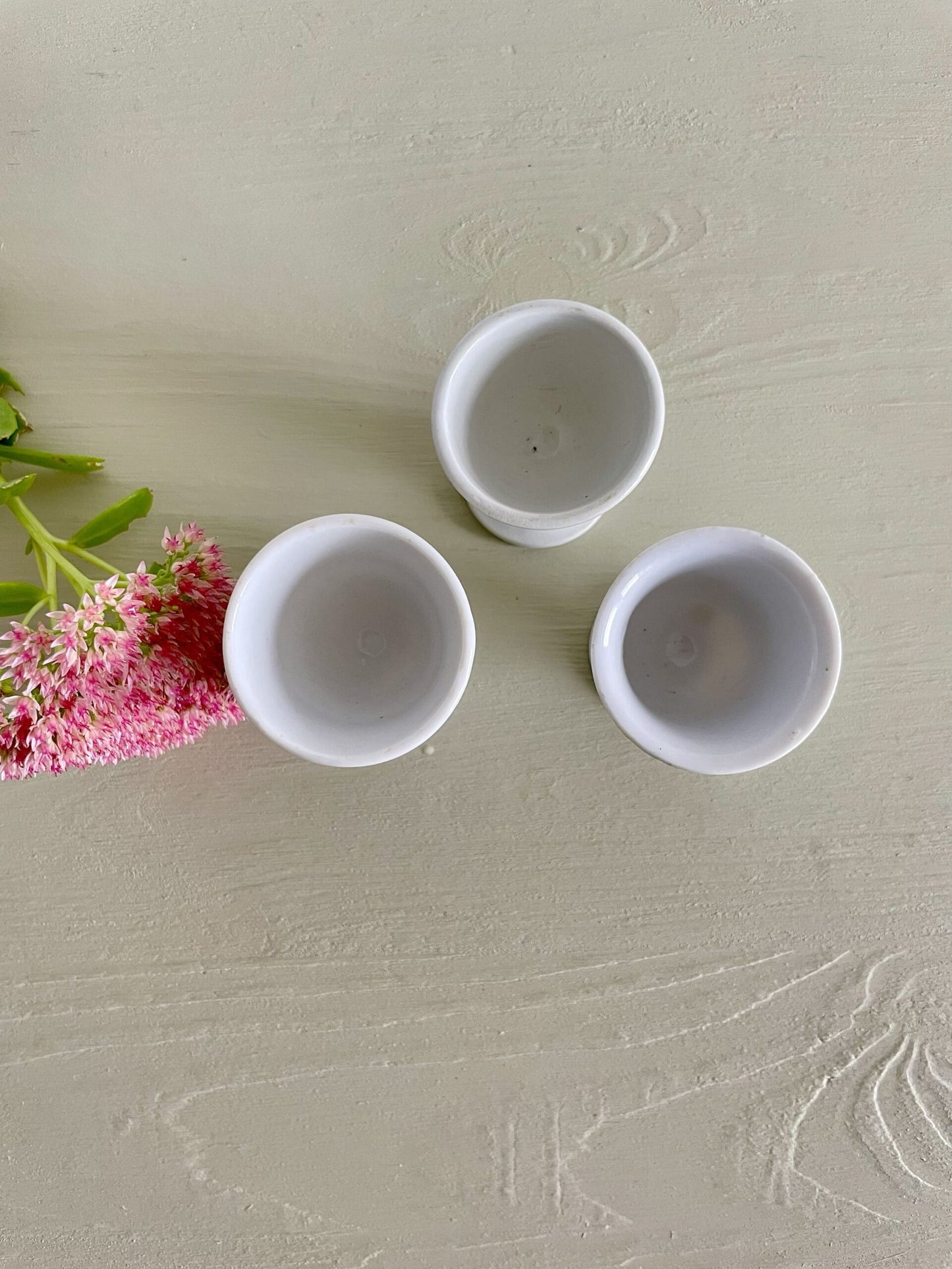 Coquetiers vintage - lot de 3