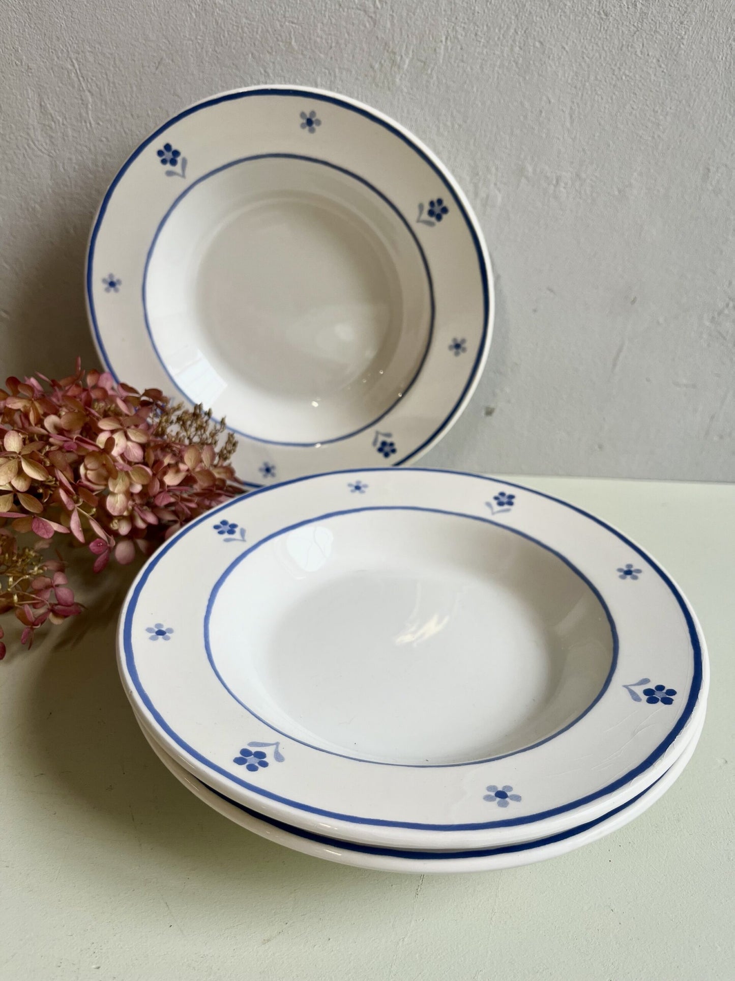 3 assiettes creuses