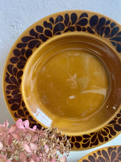 Assiettes creuses Annaburg Sintolan jaunes - lot de 8