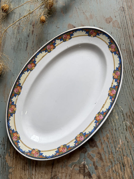 Plat ovale Sarreguemines Digoin - moyen modèle