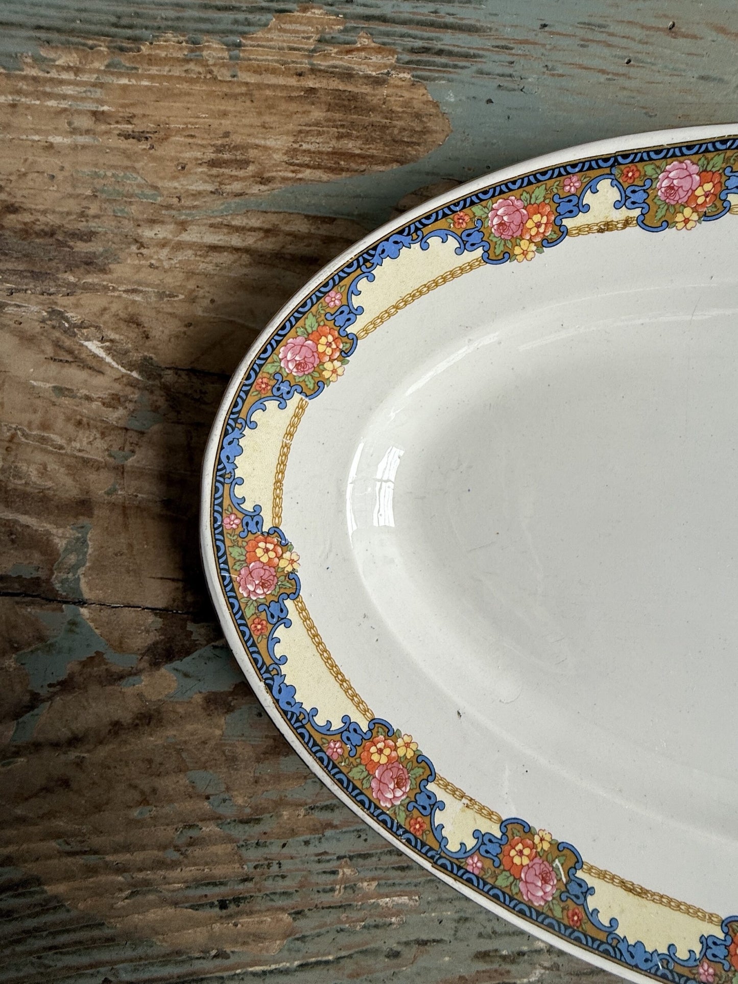 Plat ovale Sarreguemines Digoin - moyen modèle