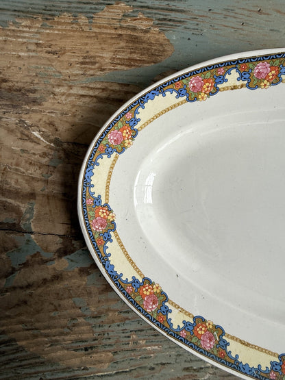 Plat ovale Sarreguemines Digoin - moyen modèle