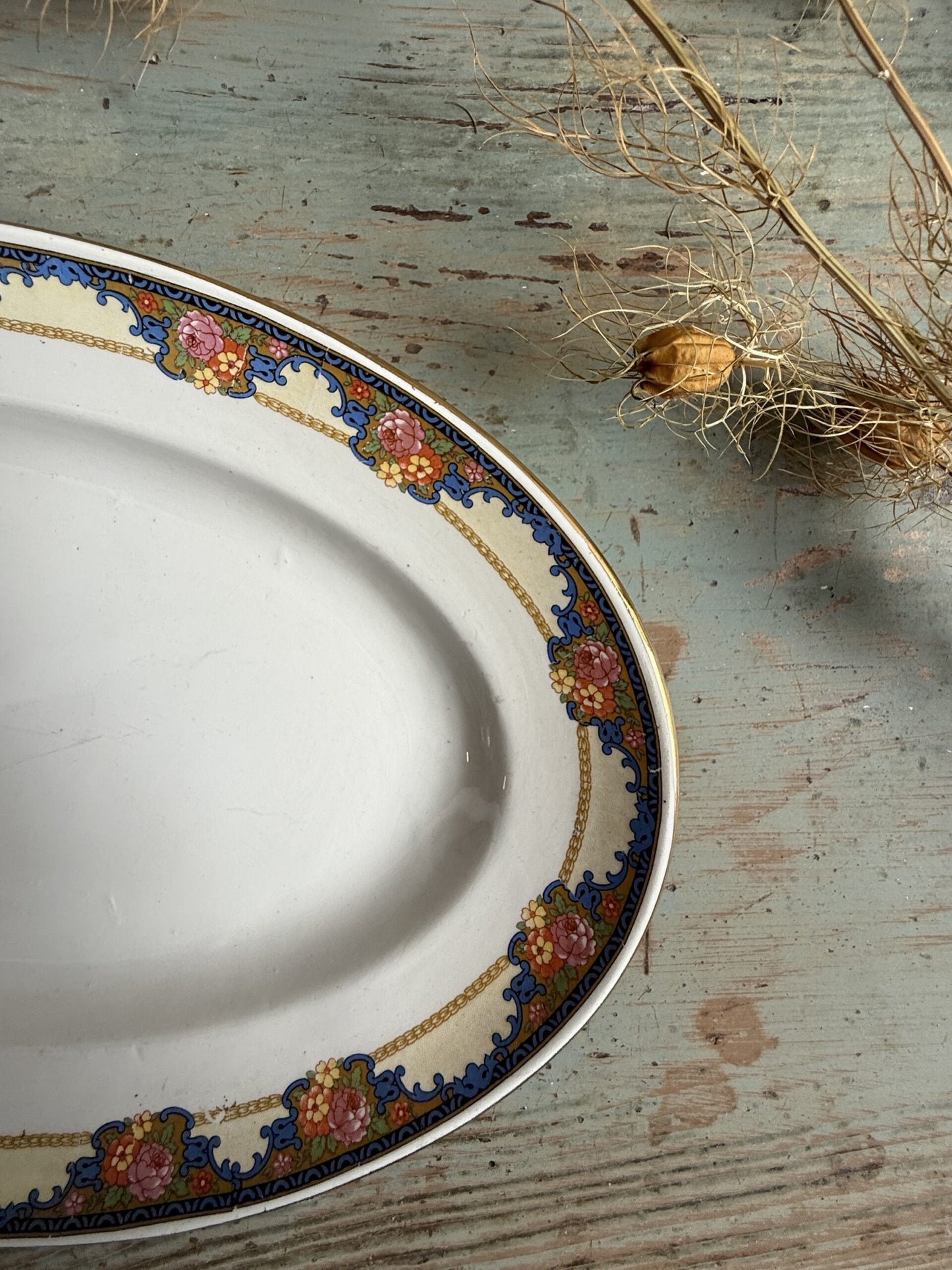 Plat ovale Sarreguemines Digoin - moyen modèle