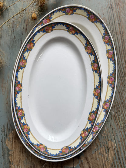 Plat ovale Sarreguemines Digoin - moyen modèle