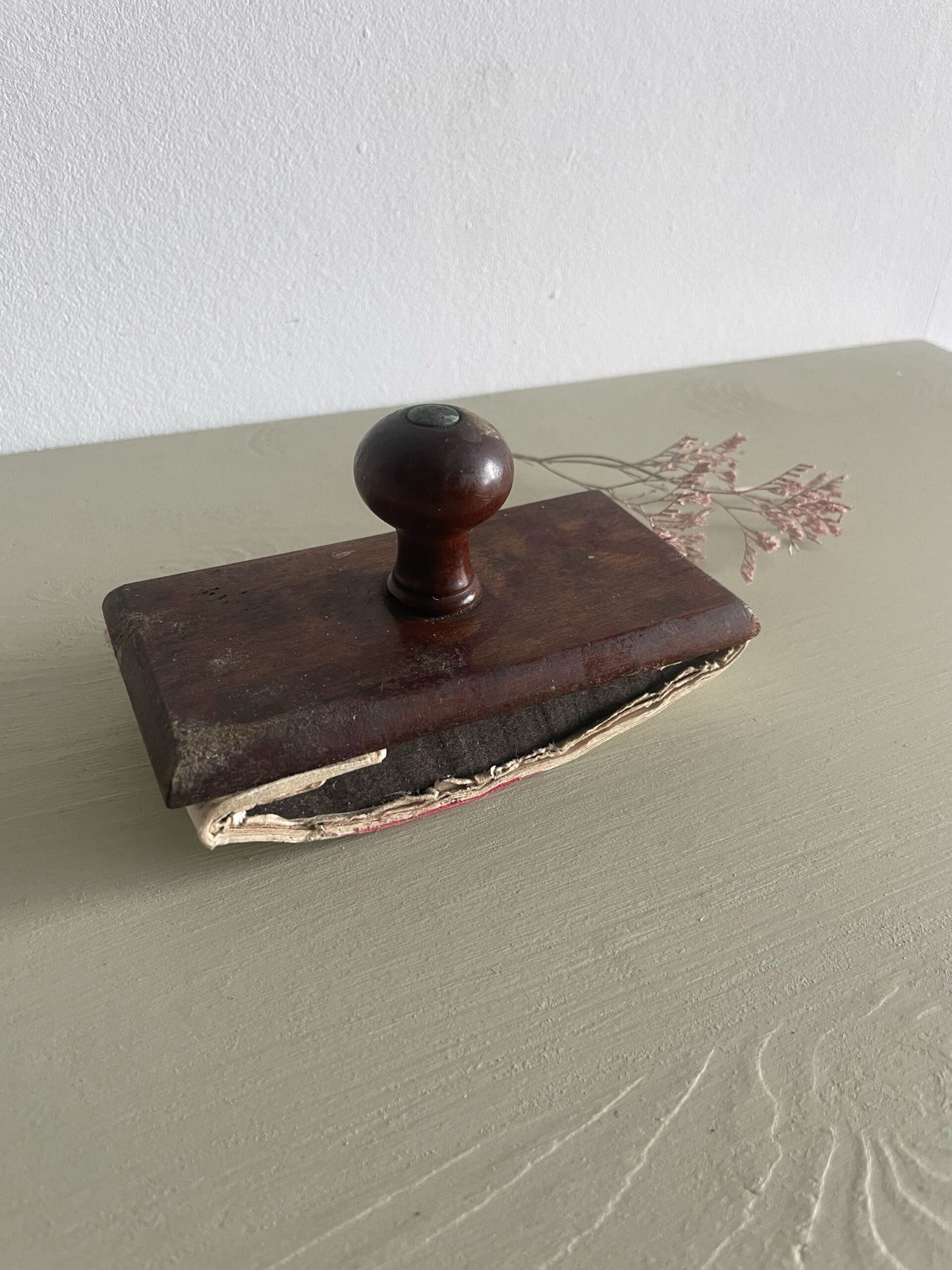 Ancien tampon porte buvard