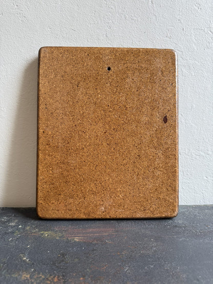 Petit tableau religieux en bois