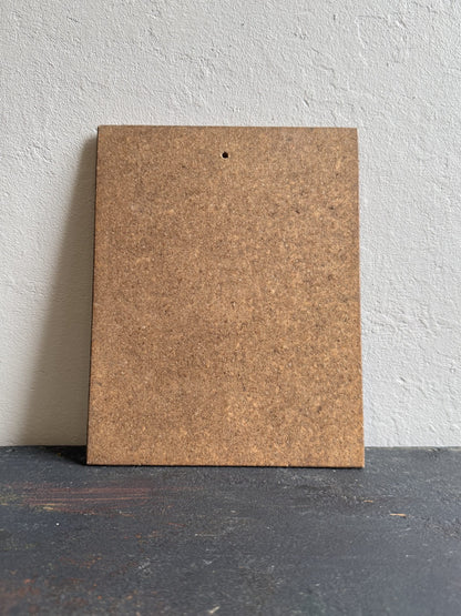 Tableau religieux Vierge Marie et saints